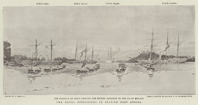 The Naval Operations in British East Africa by Joseph Nash